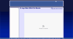 Desktop Screenshot of ojogomaisdificildomundo.com
